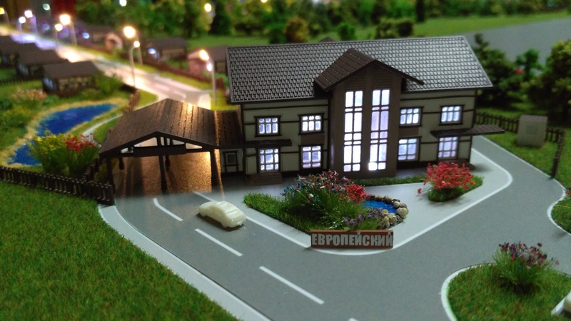 Планировочный макет коттеджного поселка Европейский г. Челябинск  11